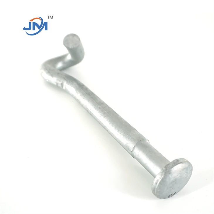 Dar críoch Pigtail Bolt