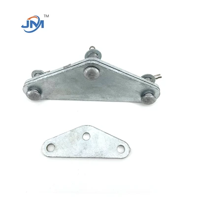 Pláta Ceangail Triantán Galvanized Dip Hot