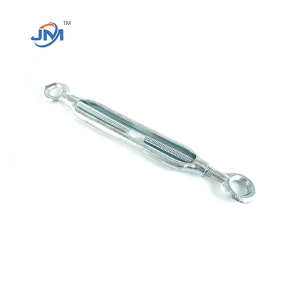 Comhlacht Scoilte Turnbuckle Bolts Hot Diop Galvanized / Electro Galvanized