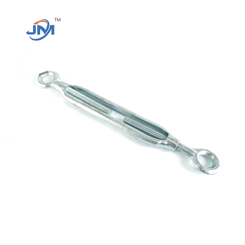 Comhlacht Scoilte Turnbuckle Bolts Hot Diop Galvanized / Electro Galvanized